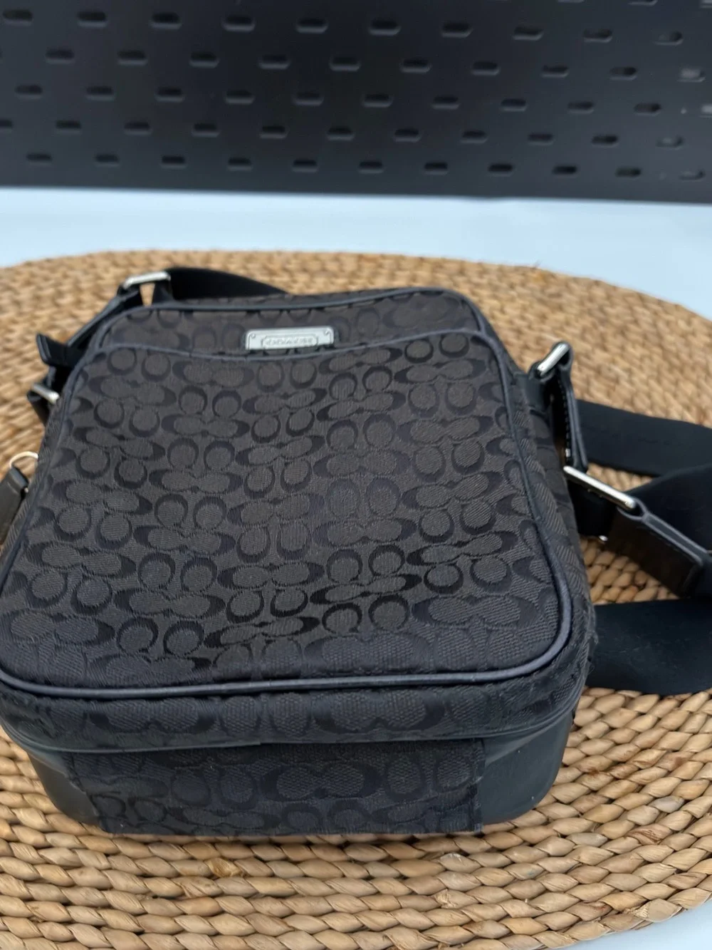 Coach Signature Flight Crossbody Bag